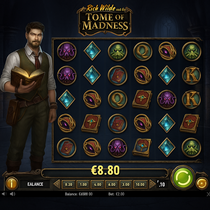 Simsinos - Rich Wilde and the Tome of Madness Slot - Echtgeld Spiel